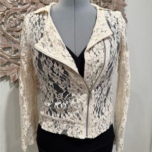 Maurices Ivory Lace Women's Blazer